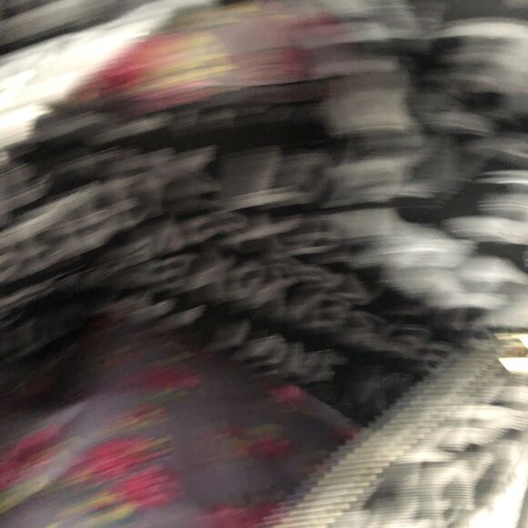 Betsey Johnson XOX Kiss Black Silver Backpack‎ - Picture 10 of 10